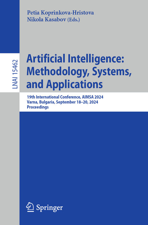 Artificial Intelligence: Methodology, Systems, and Applications - 