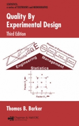 Quality By Experimental Design, 3rd Edition - Barker, Thomas B.