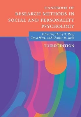 Handbook of Research Methods in Social and Personality Psychology - 