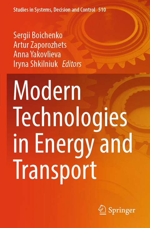 Modern Technologies in Energy and Transport - 