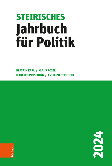 Steirisches Jahrbuch für Politik 2024 - 