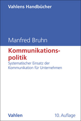 Kommunikationspolitik - Bruhn, Manfred