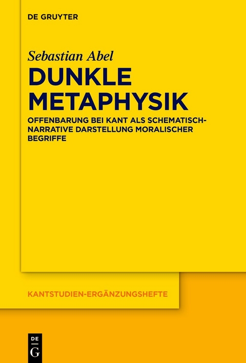 Dunkle Metaphysik - Sebastian Abel