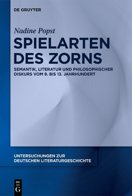 Spielarten des Zorns - Nadine Popst