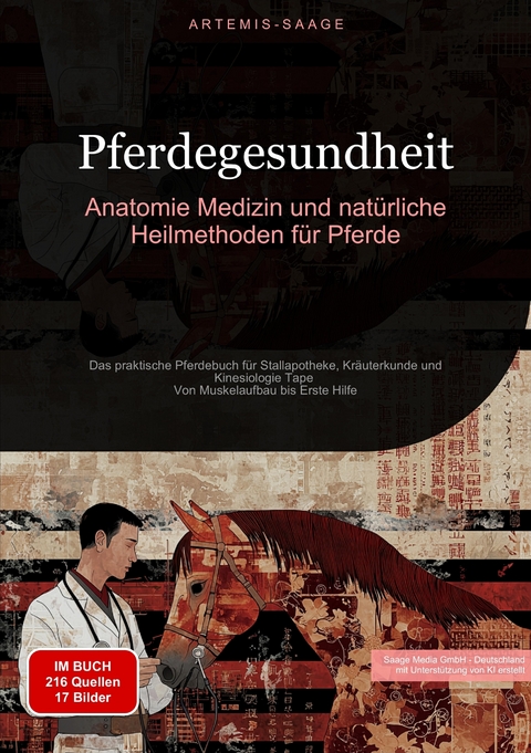 Pferdegesundheit: Anatomie, Medizin und natürliche Heilmethoden für Pferde - Artemis Saage