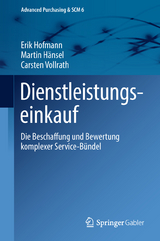 Dienstleistungseinkauf - Erik Hofmann, Martin Hänsel, Carsten Vollrath