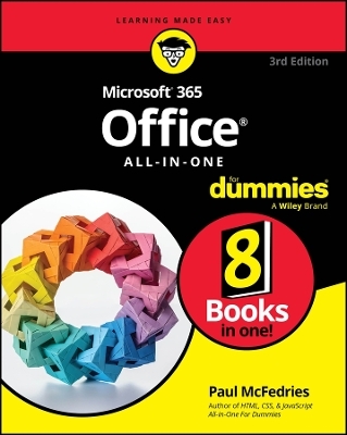 Microsoft 365 Office All-in-One For Dummies - Paul McFedries, Peter Weverka