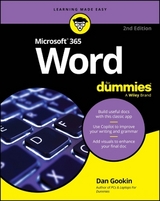 Microsoft 365 Word For Dummies - Gookin, Dan