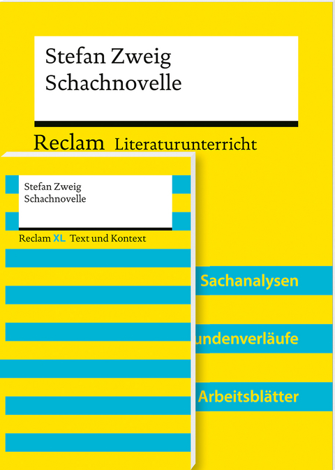 Lehrerpaket »Stefan Zweig: Schachnovelle«: Textausgabe und Lehrerband - Ingo Kammerer, Stefan Zweig