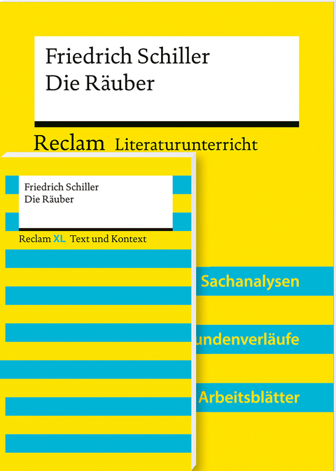 Lehrerpaket »Friedrich Schiller: Die Räuber«: Textausgabe und Lehrerband - Viktoria Take-Walter, Friedrich Schiller