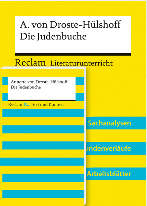 Lehrerpaket »Annette von Droste-Hülshoff: Die Judenbuche«: Textausgabe und Lehrerband - Annemarie Niklas, Annette von Droste-Hülshoff