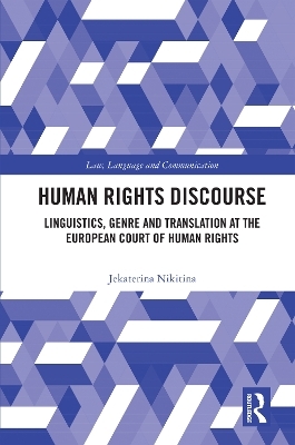 Human Rights Discourse - Jekaterina Nikitina