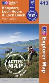 Knoydart, Loch Houm and Loch Duich - Ordnance Survey