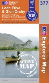 Loch Etive and Glen Orchy - Ordnance Survey