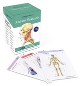 Anatomy Flashcards: 300  Flashcards with Anatomically Precise Drawings and Exhaustive Descriptions + 10 Customizable Bonus Cards and Sorting Ring for Custom Study - Tillotson, Joanne