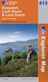 Knoydart, Loch Hourn and Loch Duich - Ordnance Survey