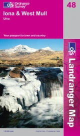 Iona and West Mull, Ulva - Ordnance Survey