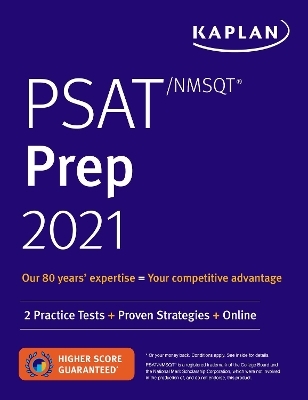 PSAT/NMSQT Prep 2021 -  Kaplan Test Prep