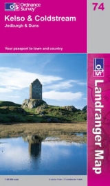 Kelso and Coldstream, Jedburgh and Duns - Ordnance Survey