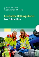 Lernkarten Rettungsdienst - Notfallmedizin - Arndt, Jörg; Rickes, Oliver; Scheinichen, Frank; Thöle, Matthias