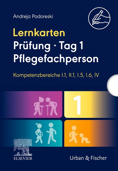 Lernkarten Prüfung – Tag 1, Pflegefachperson, Kompetenzbereiche I.1, II.1, I.5, I.6, IV - Andreja Podoreski