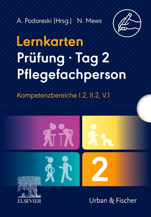 Lernkarten Prüfung – Tag 2, Pflegefachperson, Kompetenzbereiche I.2, II.2, V.1 - Andreja Podoreski