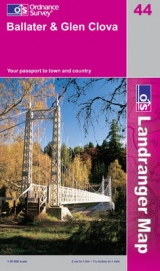 Ballater and Glen Clova - Ordnance Survey