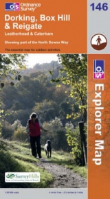 Dorking, Box Hill and Reigate - Ordnance Survey