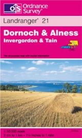 Dornoch and Alness, Invergordon and Tain - Ordnance Survey