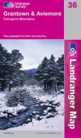 Grantown, Aviemore and Cairngorm Mountains - Ordnance Survey