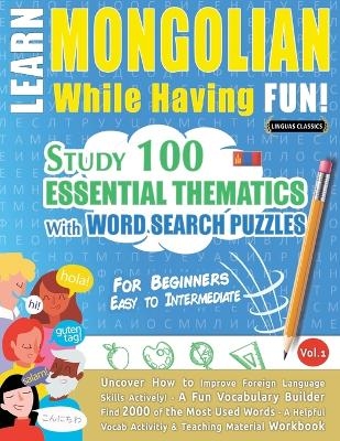 Learn Mongolian While Having Fun! - For Beginners -  Linguas Classics