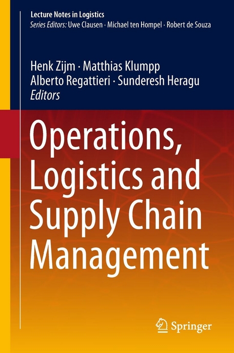 Operations, Logistics and Supply Chain Management - 