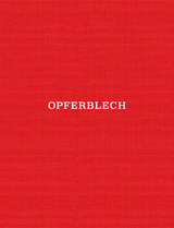 opferblech - Toni Schmale