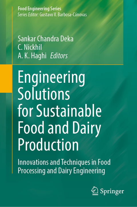 Engineering Solutions for Sustainable Food and Dairy Production - 