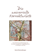 Die universelle Korrekturliste - Katrin Remmelberger