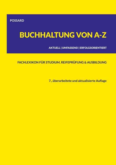 Buchhaltung von A-Z - Marlon Possard