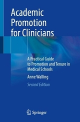 Academic Promotion for Clinicians - Walling, Anne