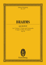 Quintet F major - Johannes Brahms