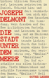 Die Stadt unter dem Meere - Joseph Delmont