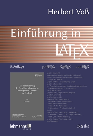 Einführung in LaTeX - Herbert Voß