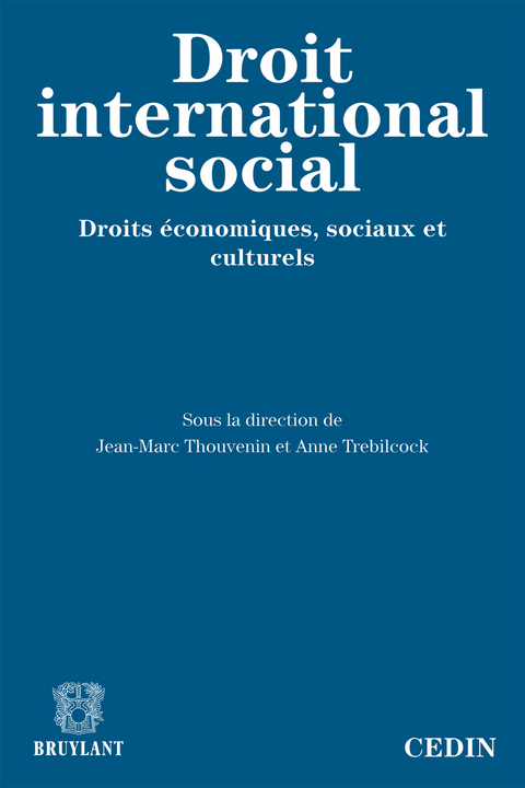 Le droit international social - 