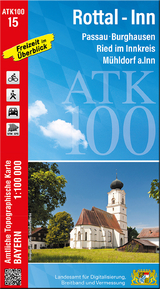 ATK100-15 Rottal-Inn (Amtliche Topographische Karte 1:100000) - 