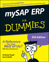 mySAP ERP For Dummies - Andreas Vogel, Ian Kimbell