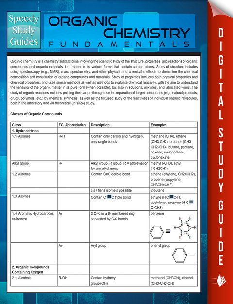 Organic Chemistry Fundamentals (Speedy Study Guides) -  Speedy Publishing