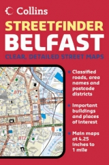 Belfast Streetfinder Colour Atlas - Collins UK