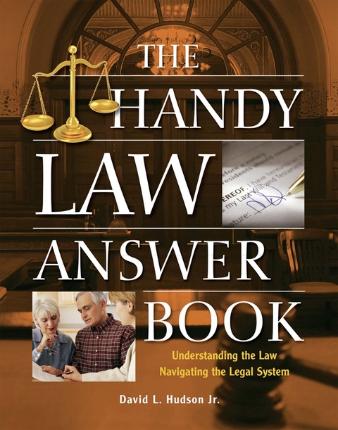 Handy Law Answer Book -  David L Hudson