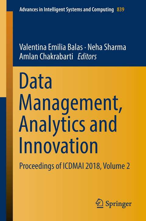 Data Management, Analytics and Innovation - 