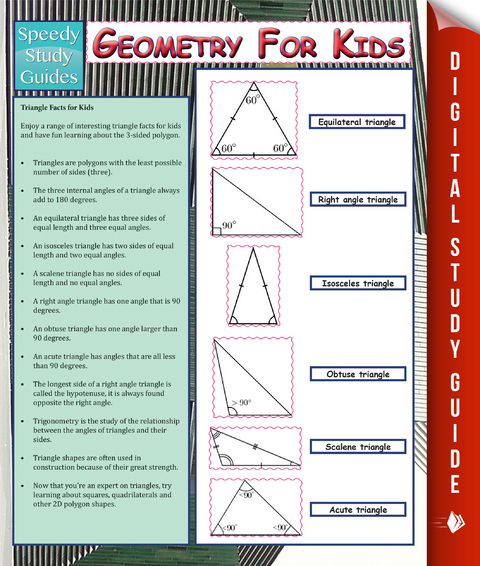 Geometry For Kids (Speedy Study Guide) -  Speedy Publishing