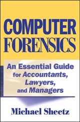 Computer Forensics - Michael Sheetz