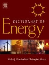 Dictionary of Energy - Cleveland, Cutler J.; Morris, Christopher G.